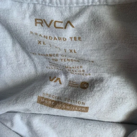 MENS RVCA ARTIST NETWORK PROGRAM T SHIRT - Picture 3 of 5